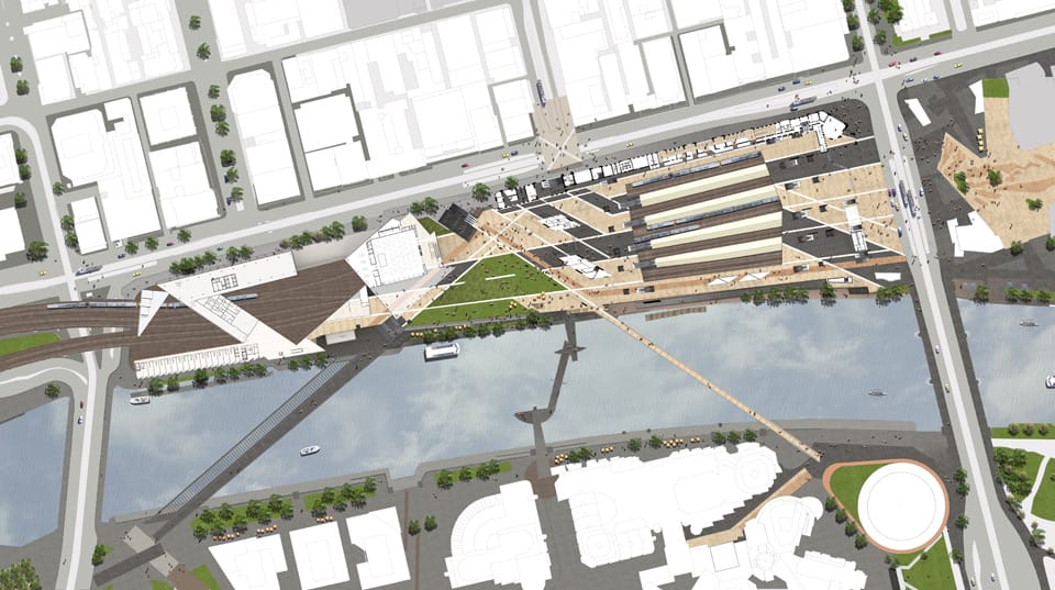 Winner of Flinders Street Station Design Competition