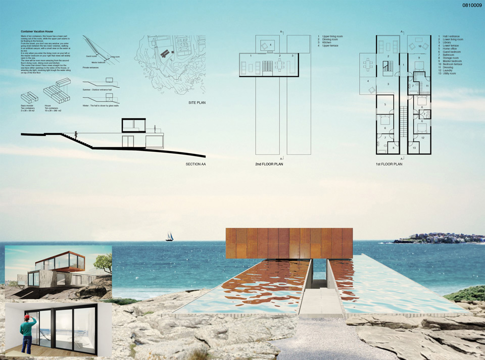 Results of the Competition [SYDNEY] Container Vacation House