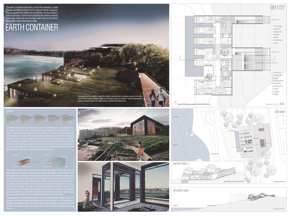 Results of the Competition [SYDNEY] Container Vacation House