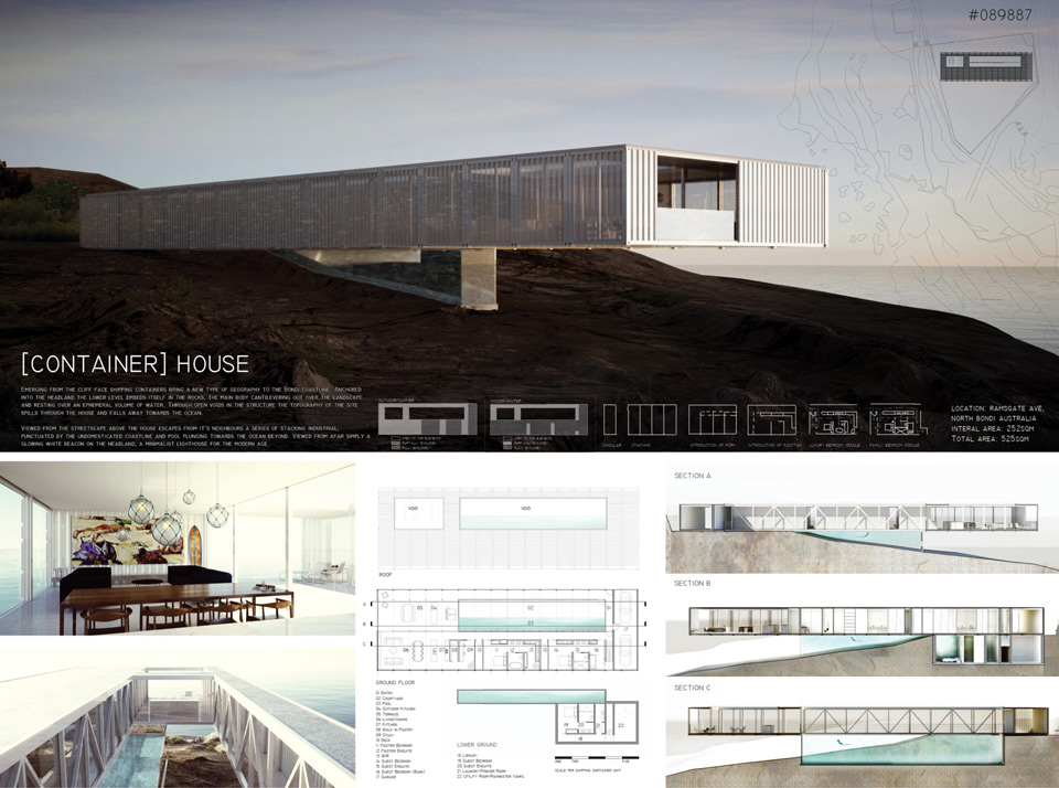 Results of the Competition [SYDNEY] Container Vacation House