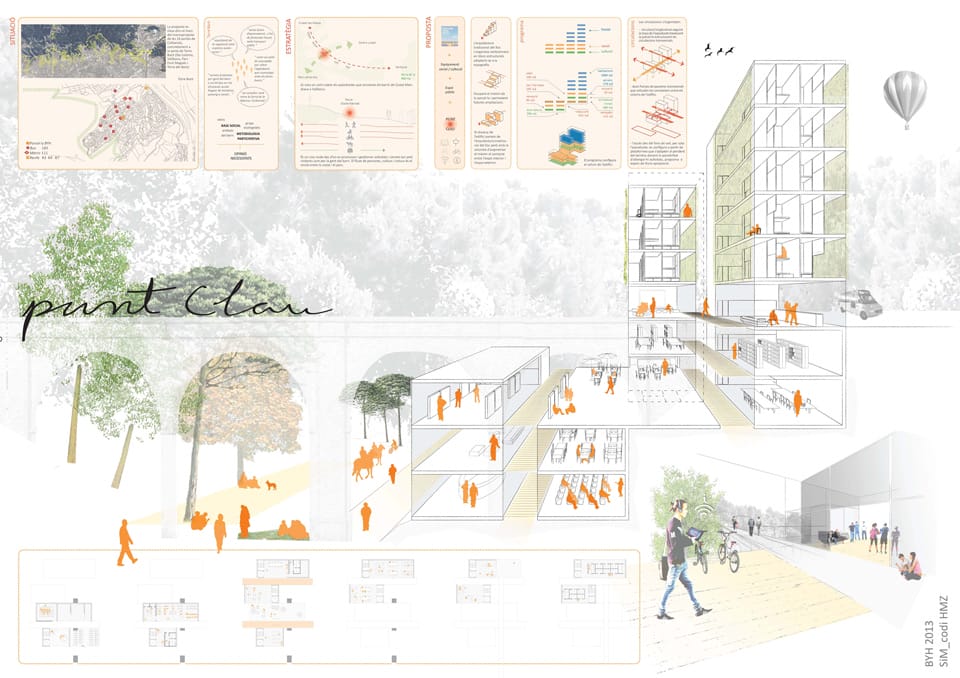 Results of the Competition Barcelona Youth Hostel