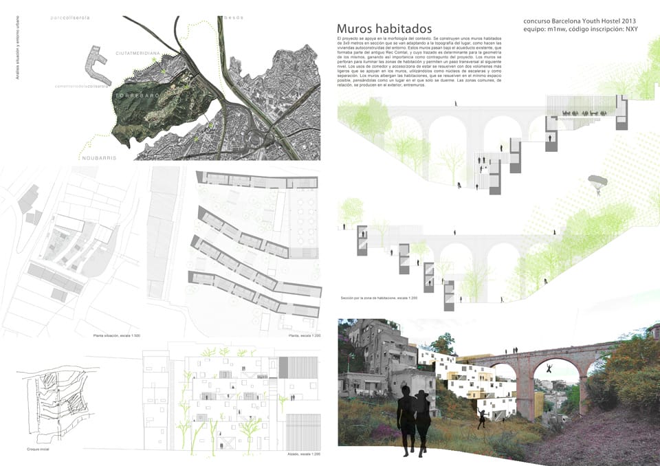 Results of the Competition Barcelona Youth Hostel