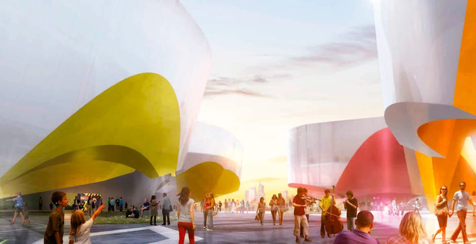 Winner of Flinders Street Station Design Competition