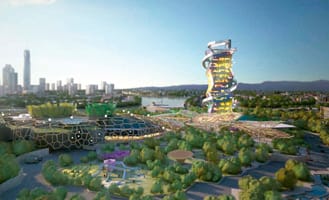 Winners of the Competition Gold Coast Cultural Precinct