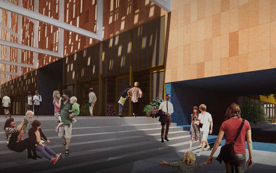 Winner of Flinders Street Station Design Competition