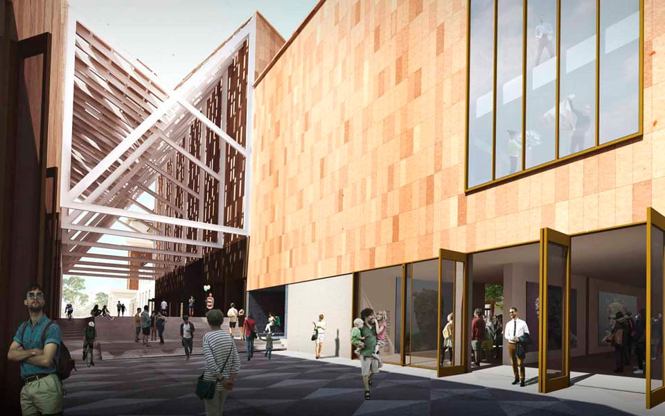 Winner of Flinders Street Station Design Competition