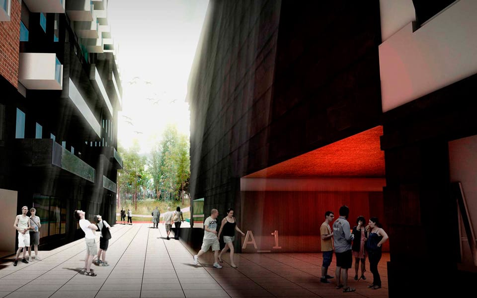 Winner of Flinders Street Station Design Competition