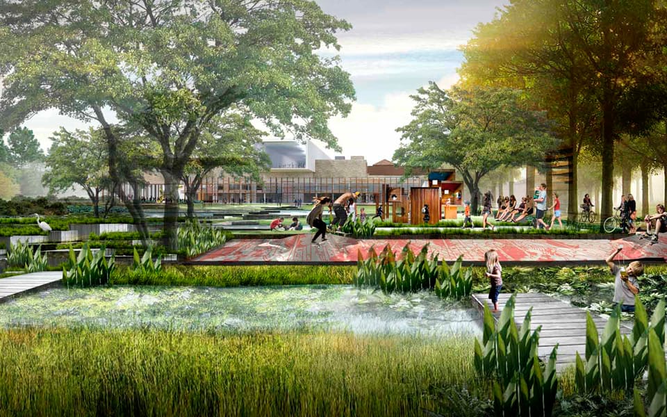 Winner of Flinders Street Station Design Competition