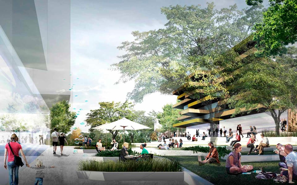 Winner of Flinders Street Station Design Competition