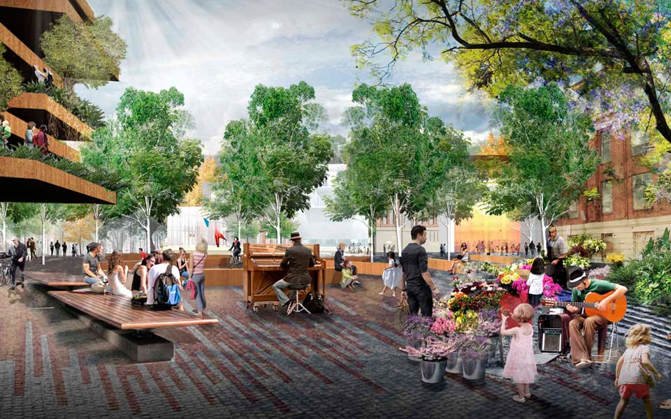 Winner of Flinders Street Station Design Competition
