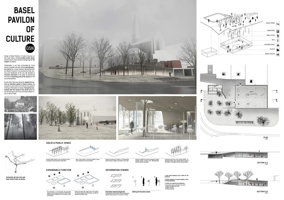 Winners of the Basel Pavillion of Cullture Competition