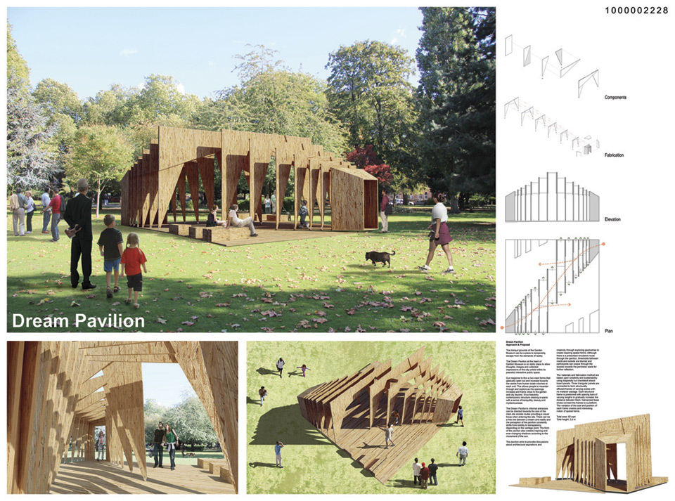 Winners of the Triumph Pavilion 2014 Design Competition