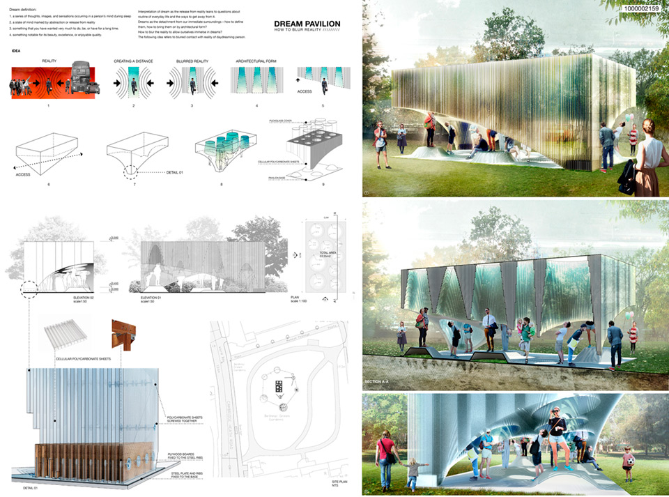 Winners of the Triumph Pavilion 2014 Design Competition