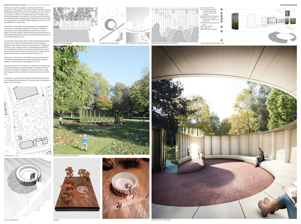 Winners of the Triumph Pavilion 2014 Design Competition