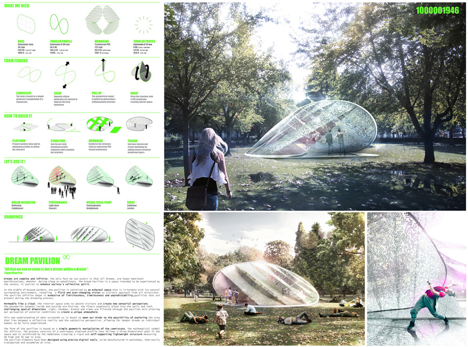 Winners of the Triumph Pavilion 2014 Design Competition
