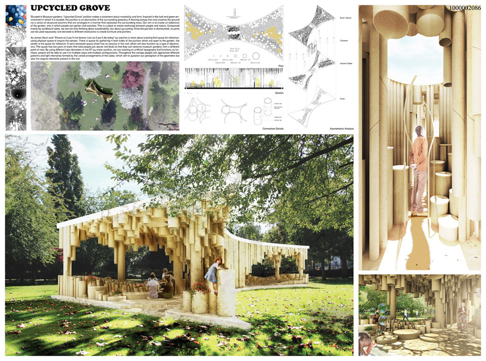 Winners of the Triumph Pavilion 2014 Design Competition
