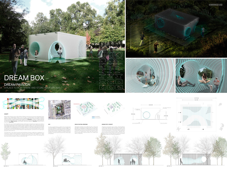 Winners of the Triumph Pavilion 2014 Design Competition