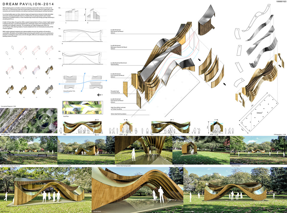 Winners of the Triumph Pavilion 2014 Design Competition