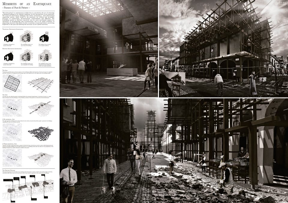 Winners of the YAC – Post Quake Visions Competition