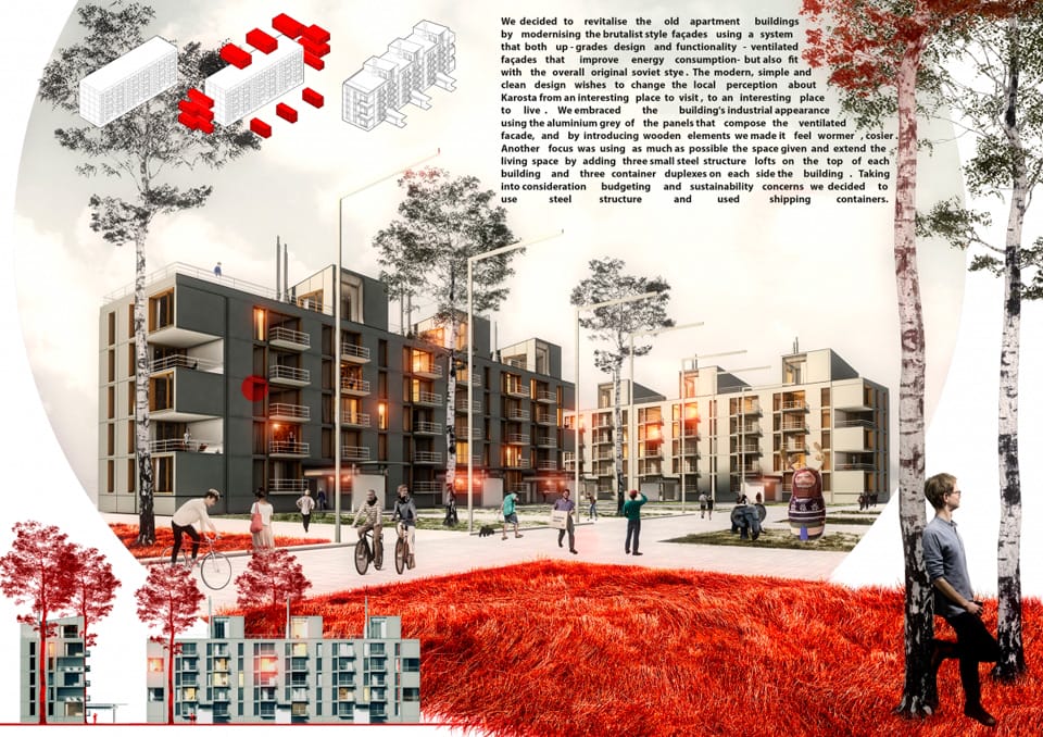 Winners of the Brutalist Facelift Competition