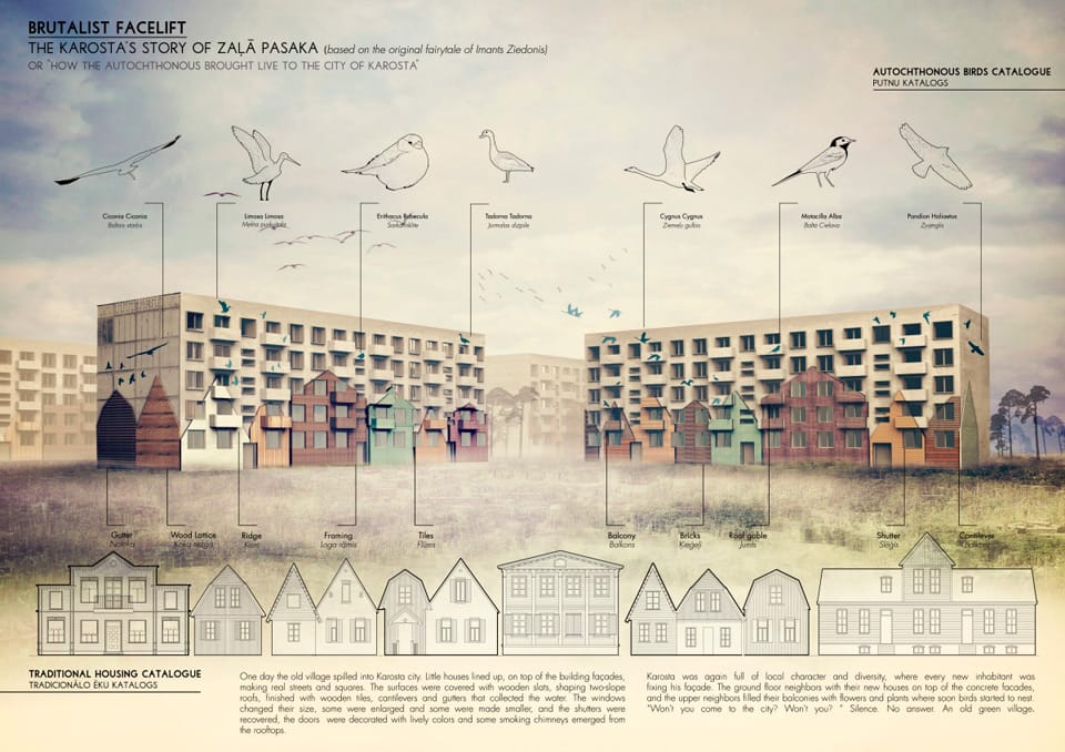 Winners of the Brutalist Facelift Competition
