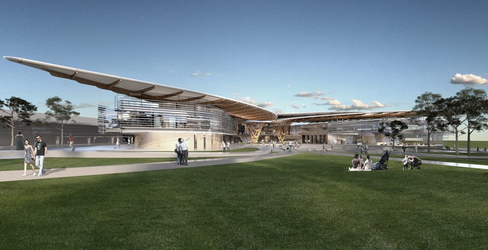 Proyecto ganador para el Casey Cultural Precinct