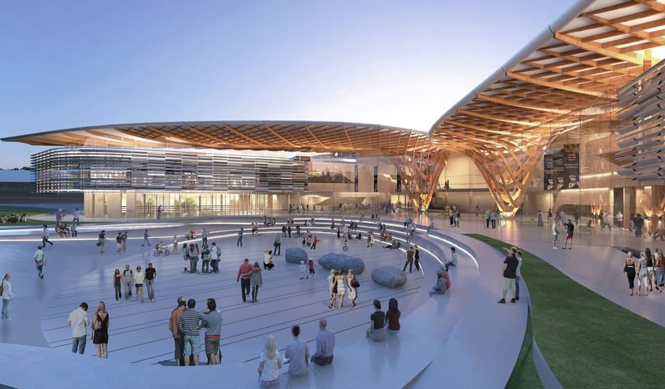 Proyecto ganador para el Casey Cultural Precinct