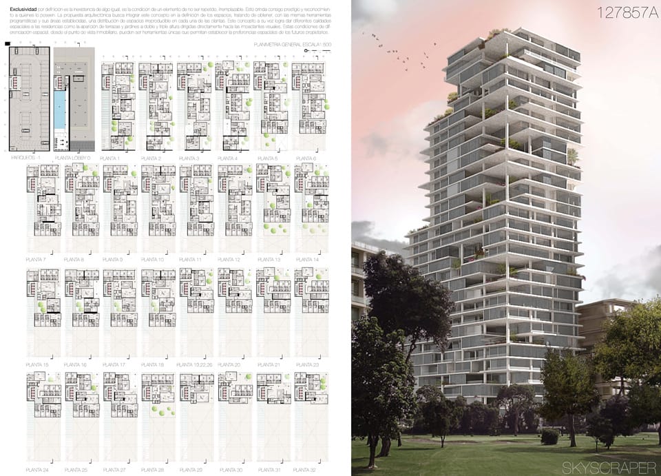 Finalists of the Skyscraper 2013 Competition