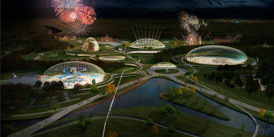 Results of the Competition for the Russia Theme Park