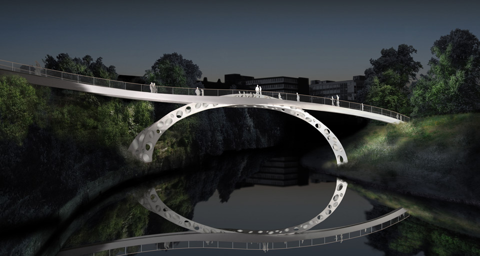 Results of the Competition for the Salford Meadows Bridge