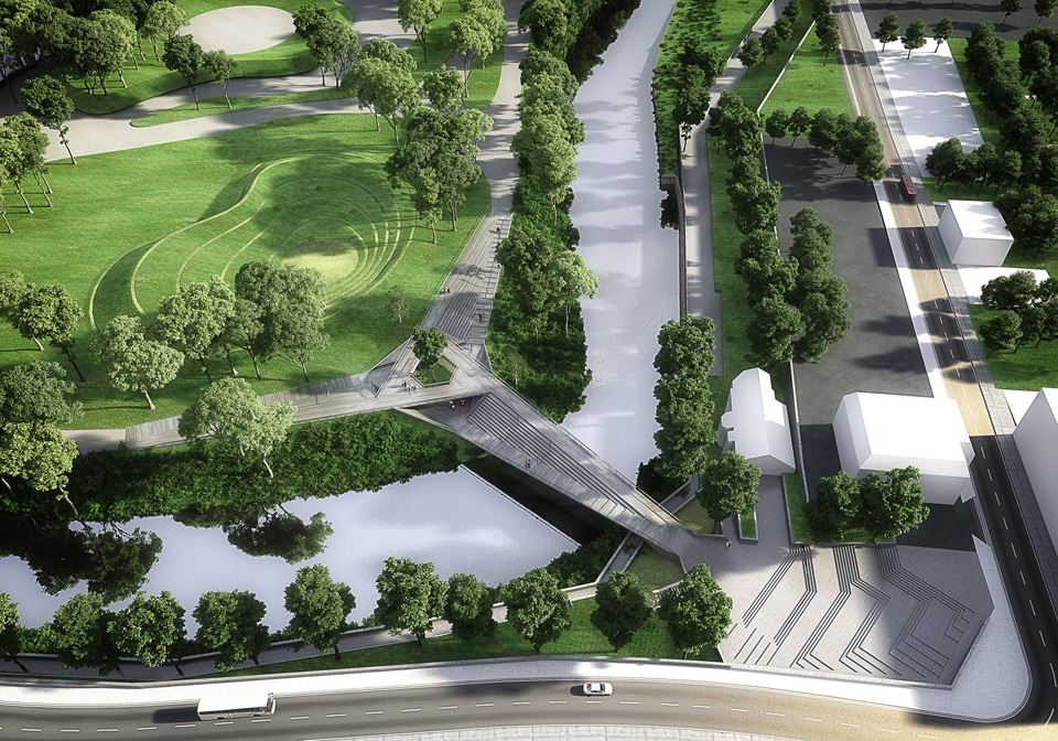 Results of the Competition for the Salford Meadows Bridge