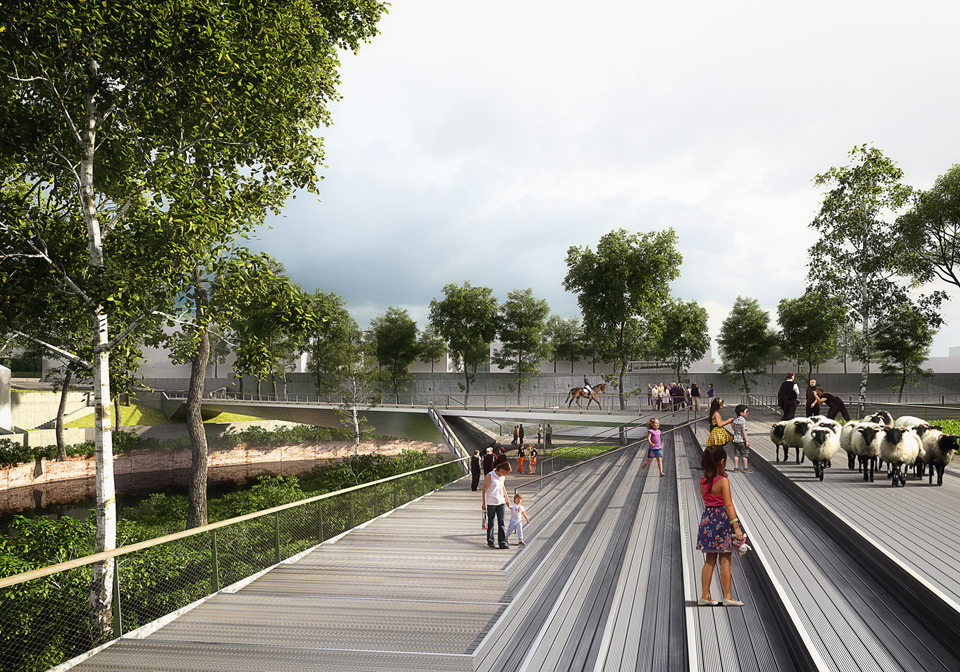 Results of the Competition for the Salford Meadows Bridge