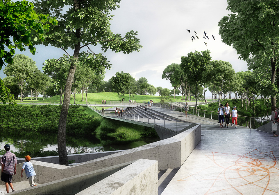 Results of the Competition for the Salford Meadows Bridge