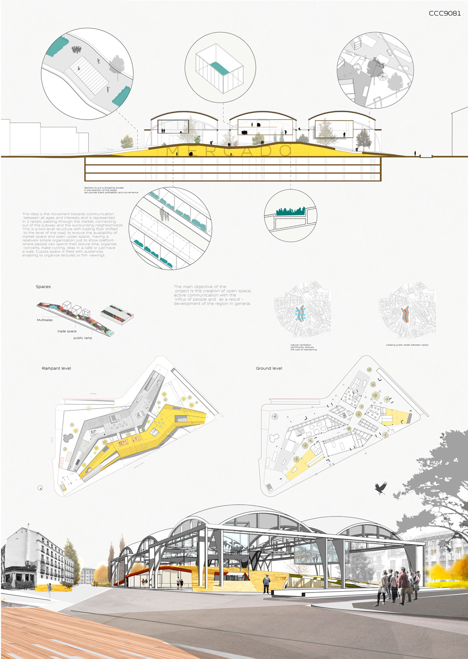 Winners of the Competition Cebada Community Centre