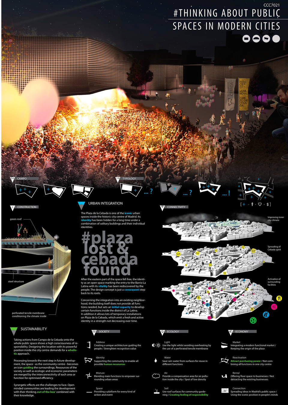 Winners of the Competition Cebada Community Centre