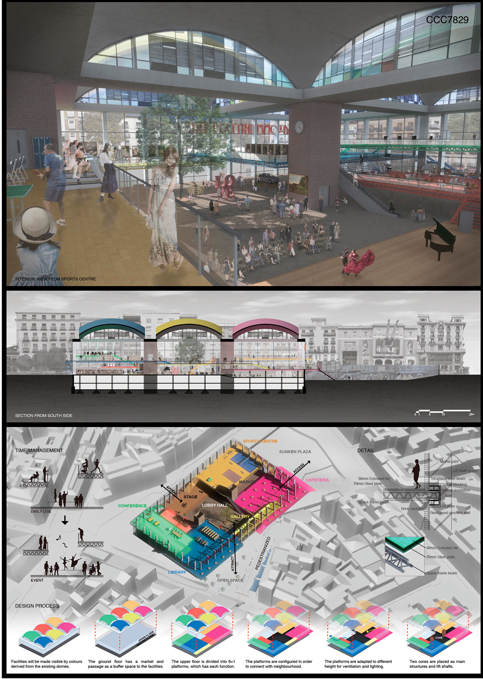 Winners of the Competition Cebada Community Centre