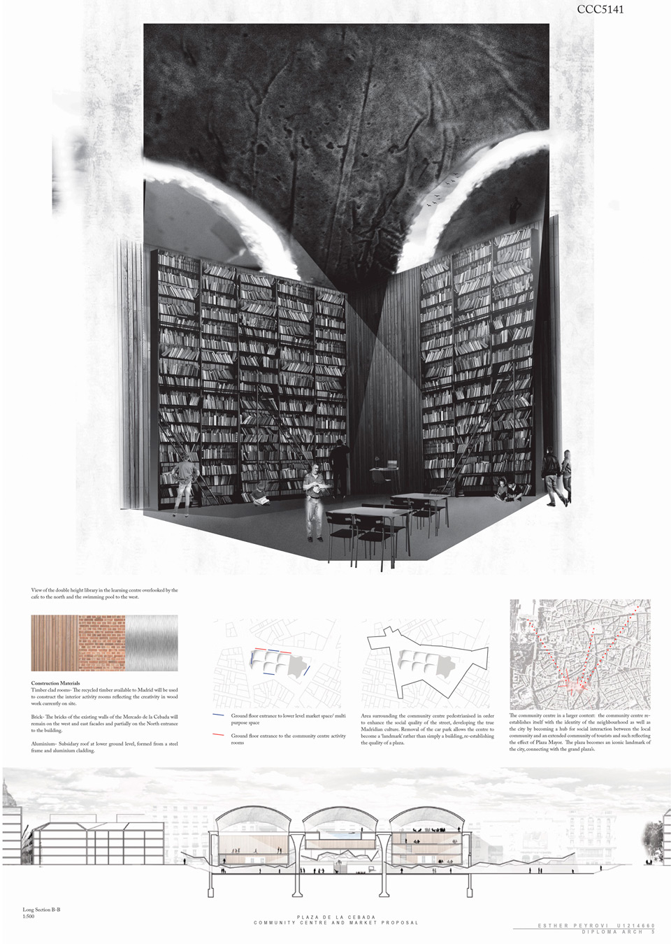 Winners of the Competition Cebada Community Centre