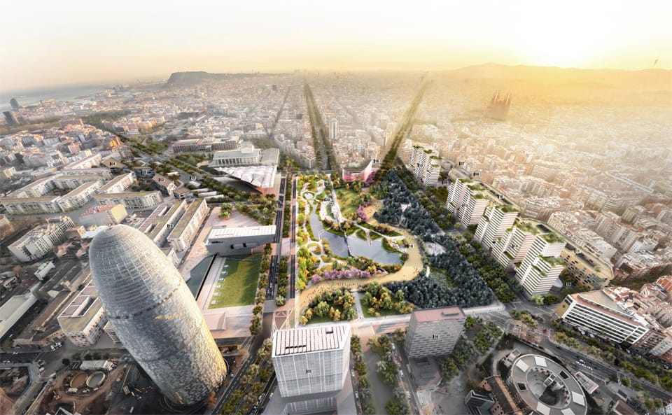 Resultados Espacio Libre de la Plaza de las Glòries de Barcelona