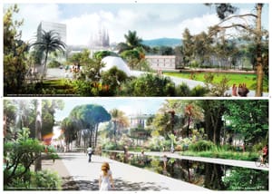 Canòpia Urbana - Ganador Concurso Plaza las Glorias Barcelona