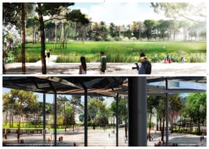 Canòpia Urbana - Ganador Concurso Plaza las Glorias Barcelona