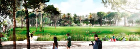 Canòpia Urbana - Ganador Concurso Plaza las Glorias Barcelona