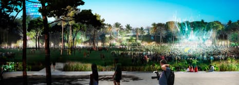 Canòpia Urbana - Ganador Concurso Plaza las Glorias Barcelona