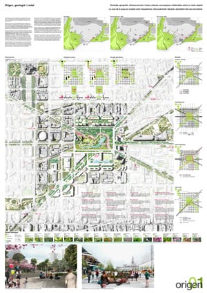 Cruilla 0 - Finalist project Plaza las Glorias Competition