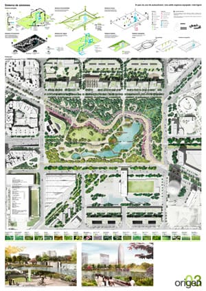 Cruilla 0 - Finalist project Plaza las Glorias Competition