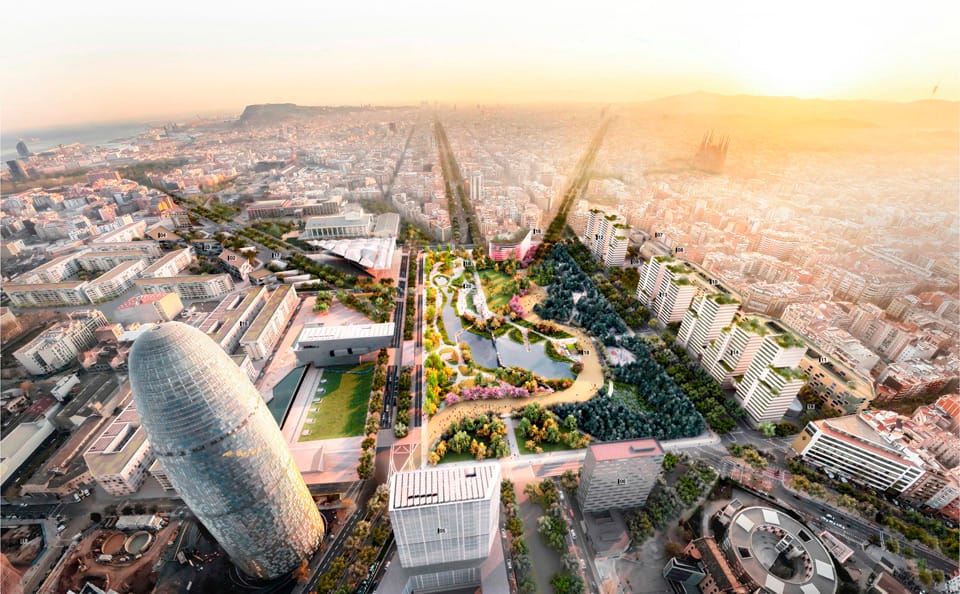 Cruilla 0 - Finalist project Plaza las Glorias Competition