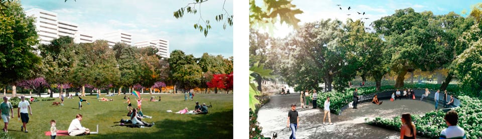 Cruilla 0 - Finalist project Plaza las Glorias Competition