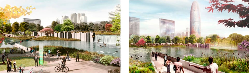 Cruilla 0 - Finalist project Plaza las Glorias Competition