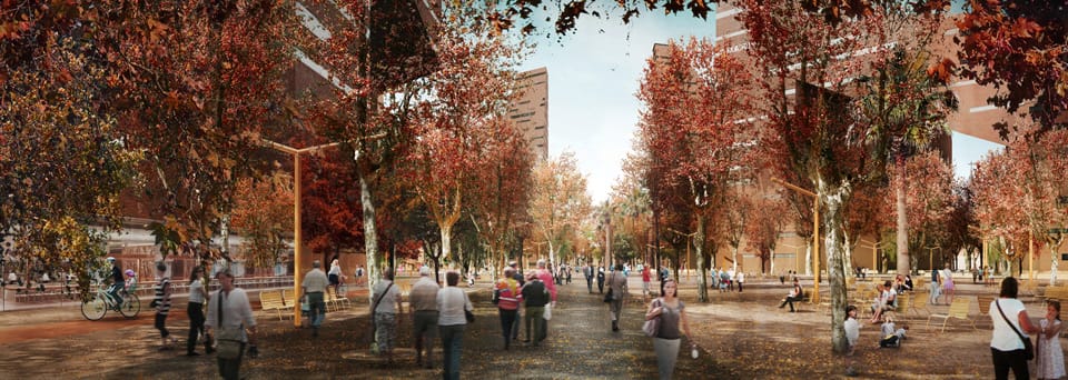 CREUSCERDÀ - Finalist project Plaza las Glorias Competition