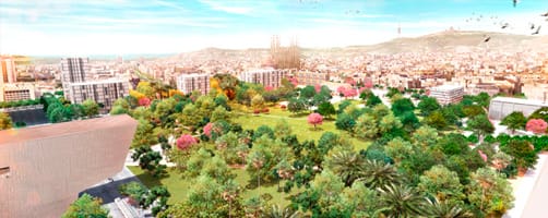 Resultados del Concurso Espacio Libre de la Plaza de las Glòries de Barcelona