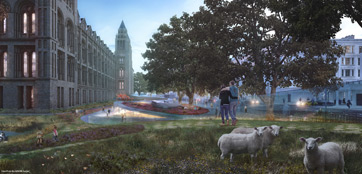 Shortlisted Teams's Concept Strategies revealed for Natural History Museum Grounds